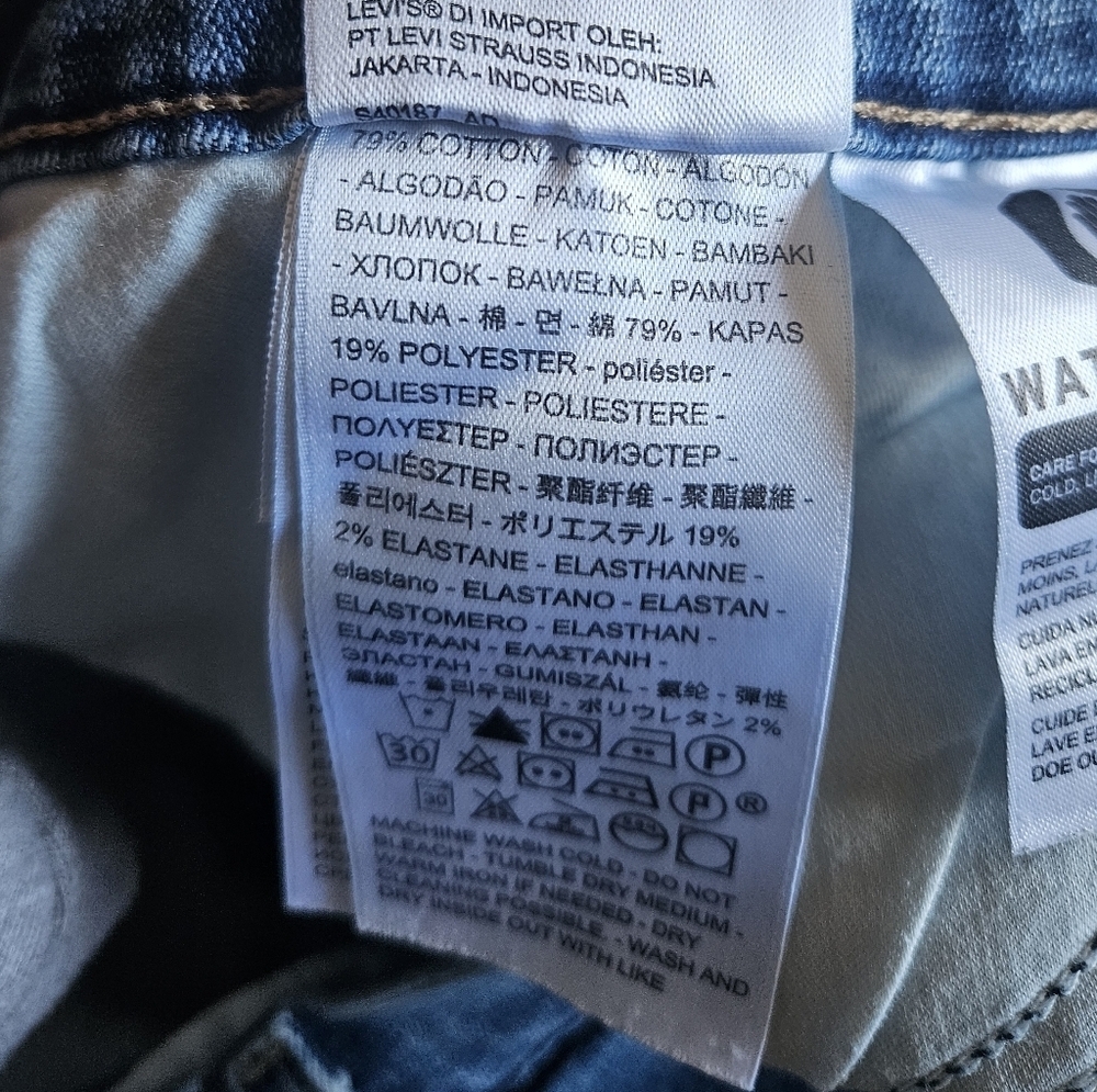 Levi Strauss & Co. 415 Classic Boot cut Jeans Women Plus Size 24W - Picture 5 of 6